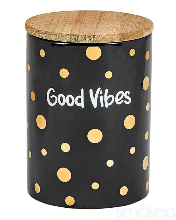 SMOKEA  Good Vibes  Luxury Stash Jar Cheap - Image 2