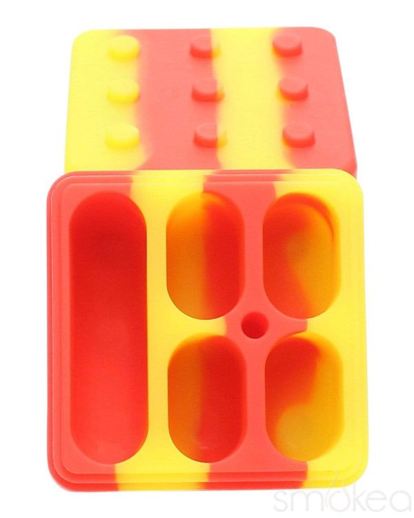 SMOKEA Silicone Non Stick Medium Lego Storage Container Hot on Sale - Image 4