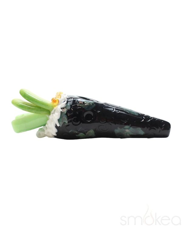 Empire Glassworks Shrimp Handroll Pipe For Sale - Image 4