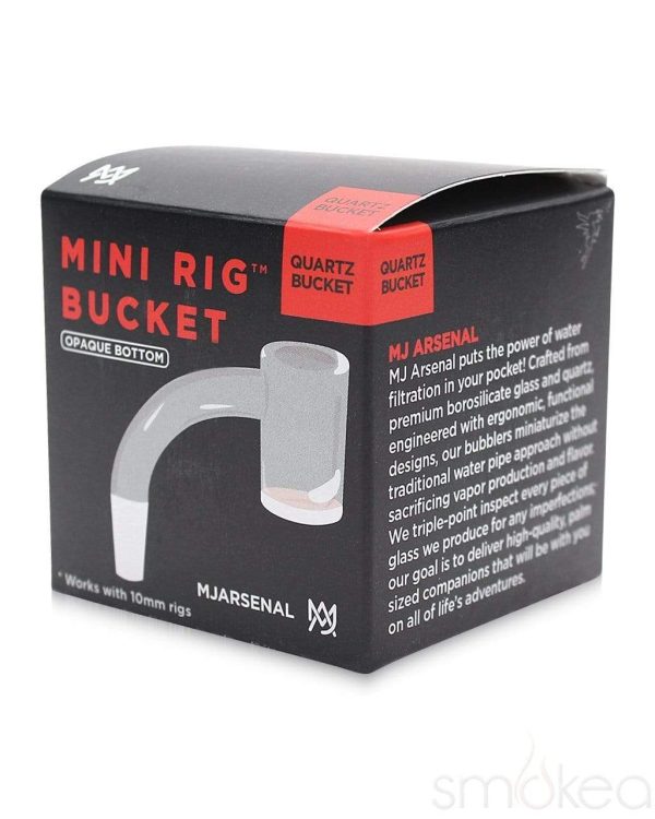 MJ Arsenal 10mm Opaque Bottom Bucket Quartz Banger Cheap - Image 3