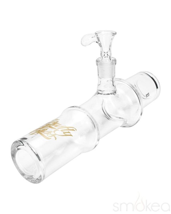 Glowfly Glass 10  Clear Glass on Glass Steamroller Online now
