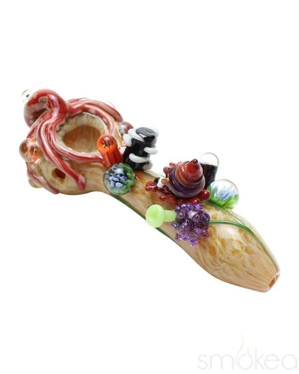 Empire Glassworks Small Kraken Spoon Pipe on Sale