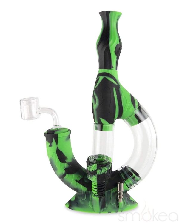 Ooze Echo Silicone Water Pipe & Dab Straw Sale - Image 2