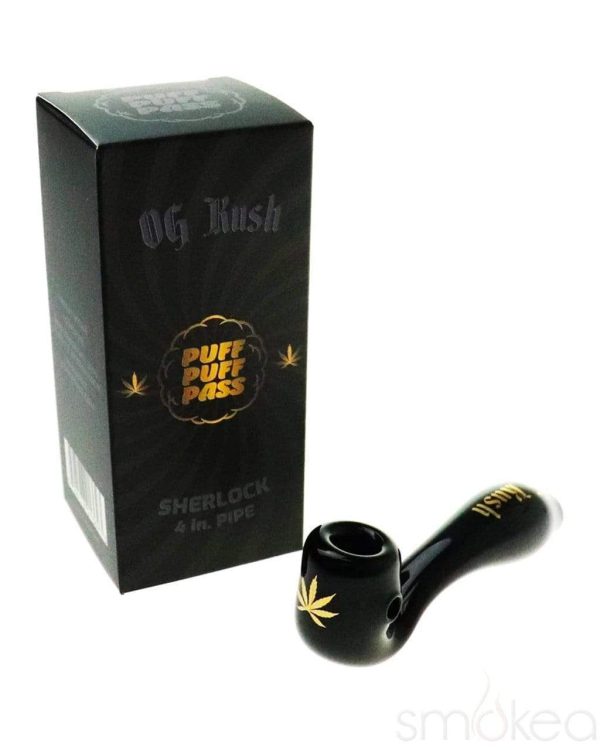 Puff Puff Pass Strain Sherlock Pipe For Cheap - Image 5