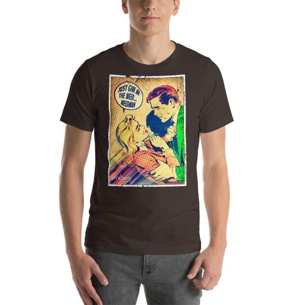 SMOKEA Weedman Short-Sleeve Unisex T-Shirt For Cheap - Image 4