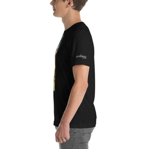 SMOKEA Galactic Cruise Short-Sleeve Unisex T-Shirt Fashion - Image 3