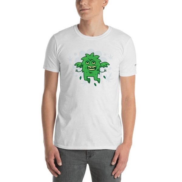 SMOKEA Weed Monster Short-Sleeve Unisex T-Shirt For Cheap - Image 2