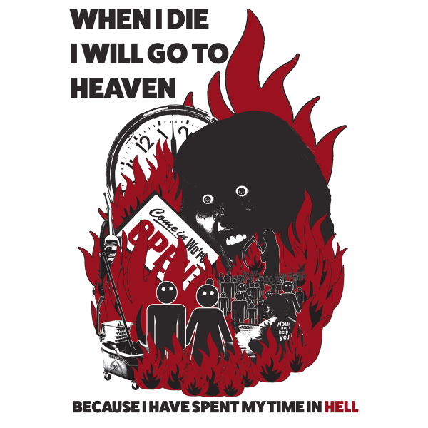 Hell Simulation  When I Die  Giclee Print Cheap - Image 2