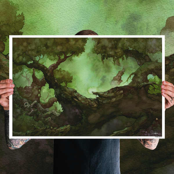 Arik Roper  Burial In Moss  Giclee Print Online