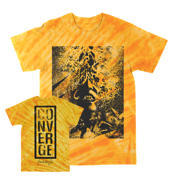 Converge “Beautiful Ruin” Gold Tiger Stripe T-Shirt Online Hot Sale