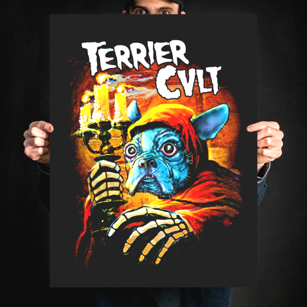 Terrier Cvlt  Bark Among Us  Giclee Print Discount