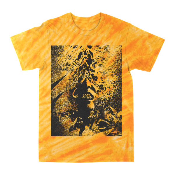 Converge “Beautiful Ruin” Gold Tiger Stripe T-Shirt Online Hot Sale - Image 2