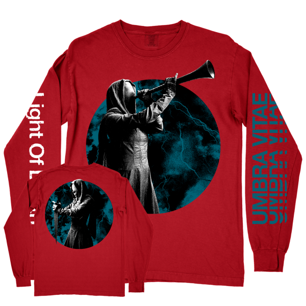 Umbra Vitae  Trumpet Of Death  Red Premium Longsleeve For Cheap